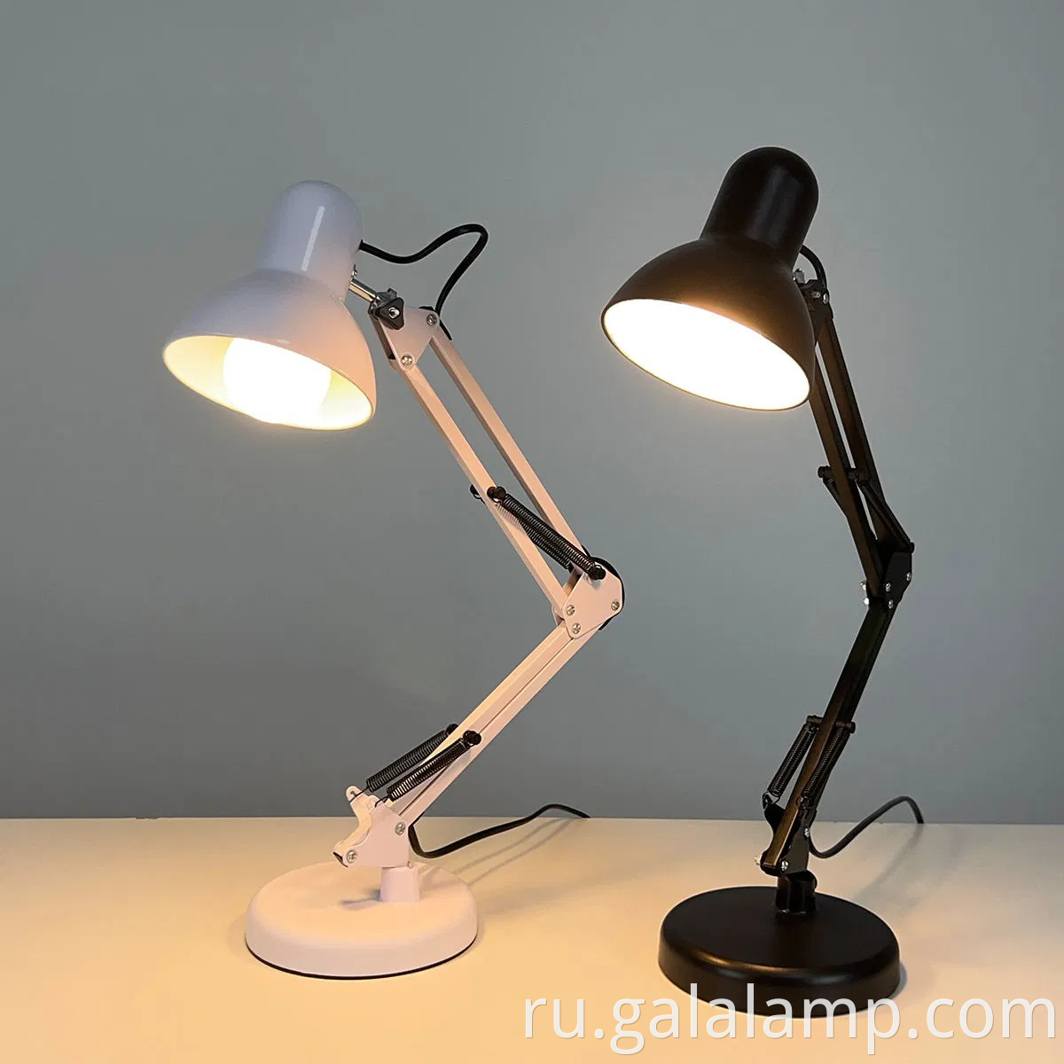 Настольная лампа для обучения с регулируемым поворотным рычагом Adjustable Swing Arm Learning Desk Lamp